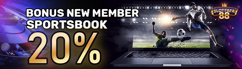 BONUS NEW MEMBER SPORTSBOOK 20%